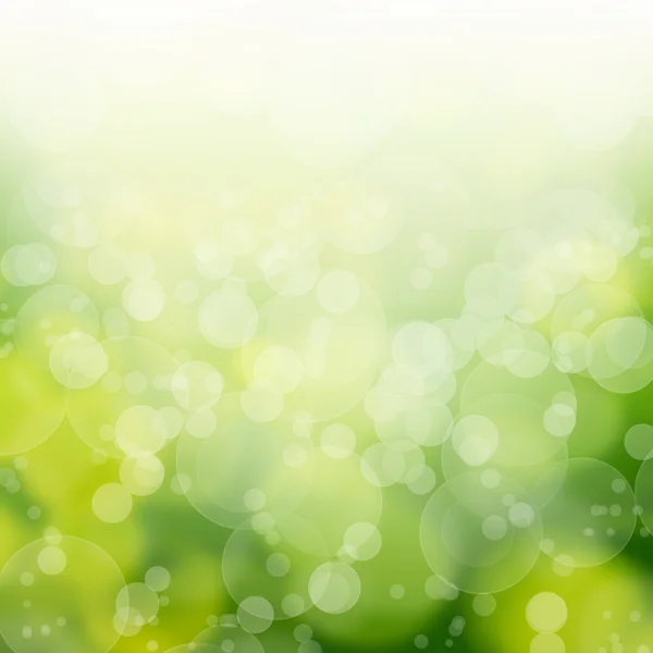 Fondo de luz abstracta bokeh verde —  Fotos de Stock