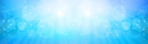Blue bokeh abstract light background — Stock Photo, Image