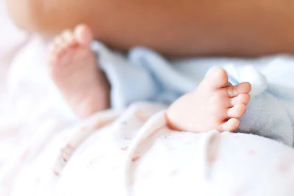 Newborn baby feet — Stock Photo, Image