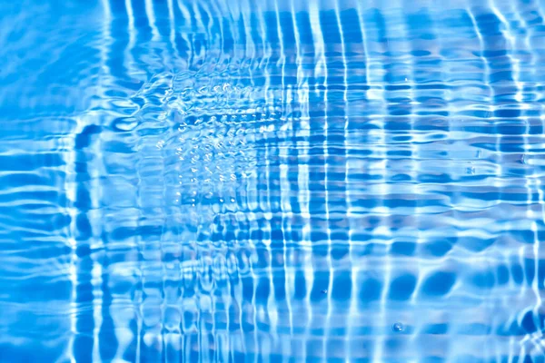 Abstracte Waterachtergrond Geometrische Golven Blauw Wateroppervlak — Stockfoto