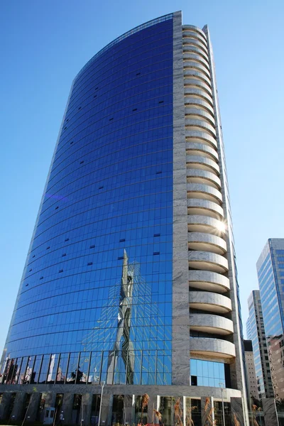 玻璃建筑在巴西圣保罗 — 图库照片