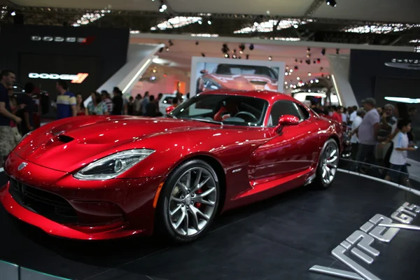 Dodge Viper srt kırmızı — Stok fotoğraf