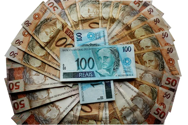 Dinheiro do brasil — Fotografia de Stock