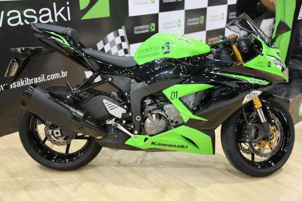 Moto kawasaki ninja ZX6R — Photo