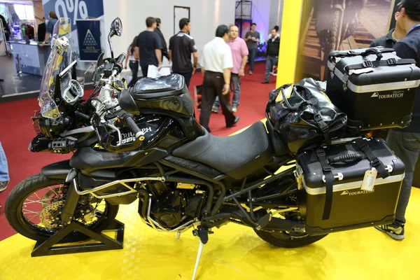 Triunfo da motocicleta tigre touratex — Fotografia de Stock