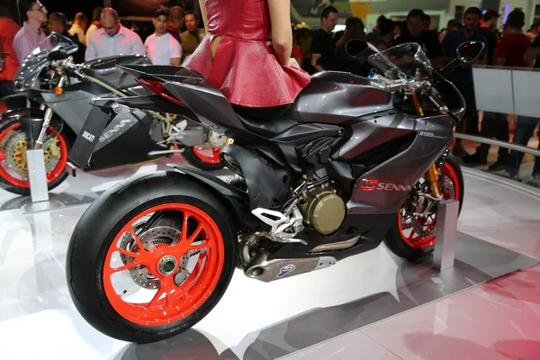 Ducati 1199 panigale motorkerékpár — Stock Fotó