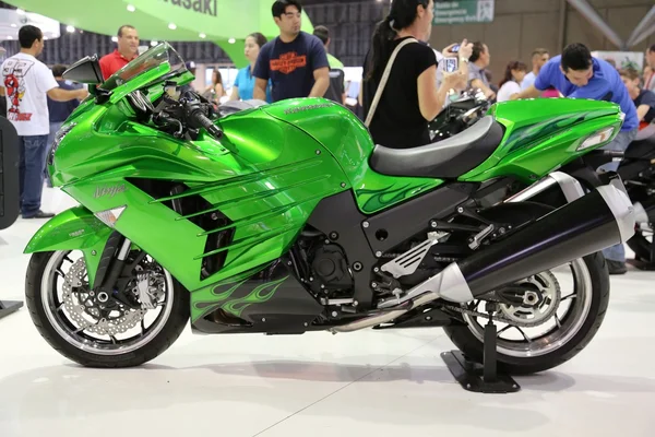 Ninja de motocicleta kawasaki Zx-14r — Fotografia de Stock