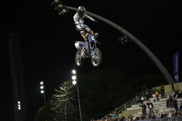 Noche de Motocross — Foto de Stock