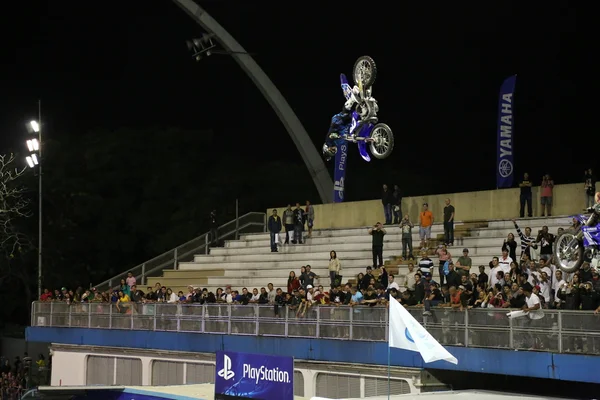 Noche de Motocross — Foto de Stock