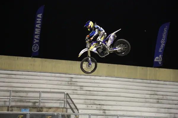 Noche de Motocross — Foto de Stock