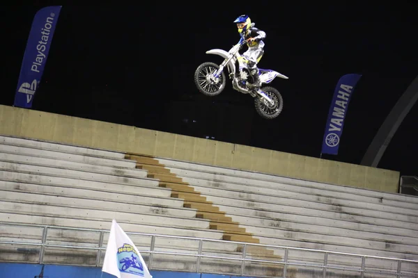 Motocross nuit — Photo