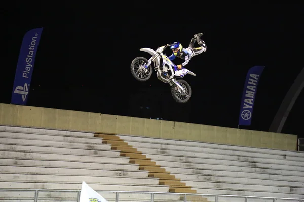 Motocross nuit — Photo