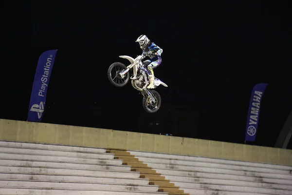 Motocross nuit — Photo