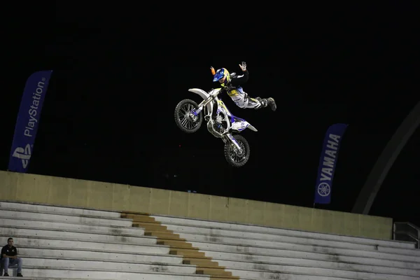 Motocross nuit — Photo