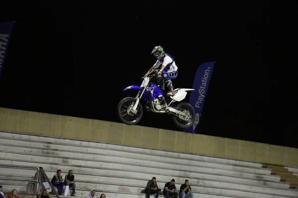 Motocross nuit — Photo