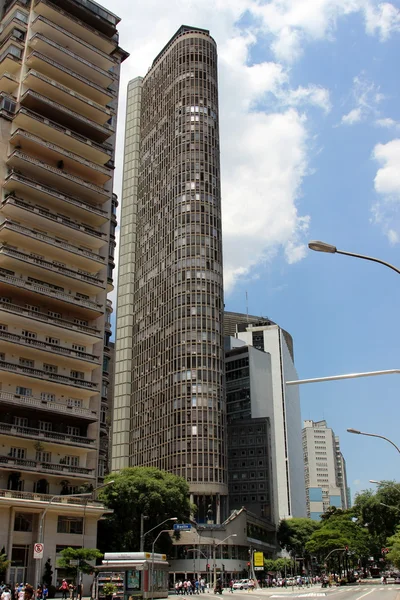 Κεντρικό κτήριο italia στο Σάο Πάολο της Βραζιλίας — Φωτογραφία Αρχείου