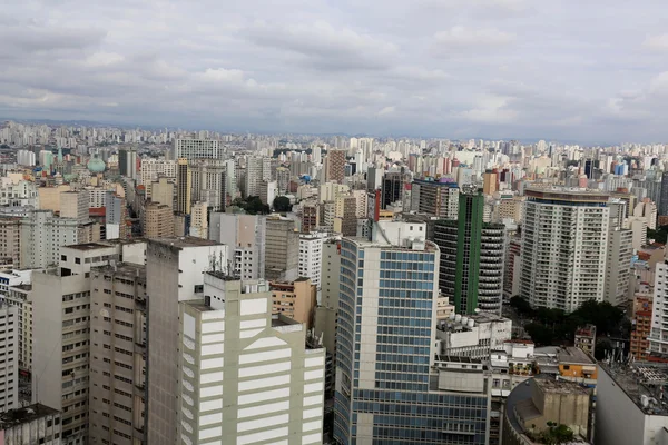 Sao paulo seen the Copan building — Stock Photo, Image