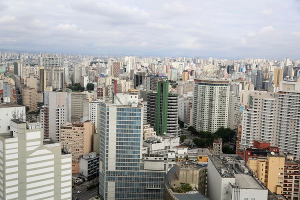 Sao paulo sett copan byggnaden — Stockfoto