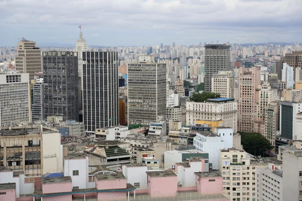 Sao paulo sett copan byggnaden — Stockfoto