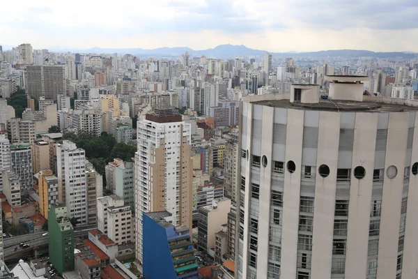 Sao paulo seen the Copan building — Stock Photo, Image