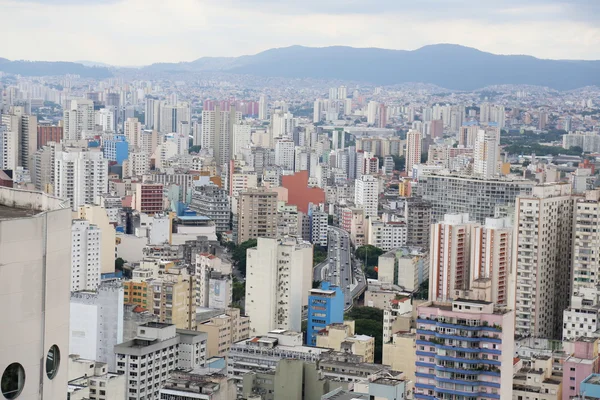 Sao paulo sett copan byggnaden — Stockfoto