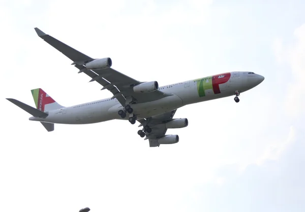 Flygplan företag tap Portugal — Stockfoto