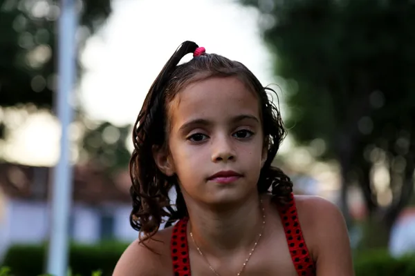 Niño en primer plano — Foto de Stock