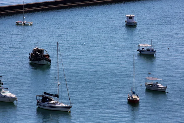 Boats at pier — Stock Photo, Image