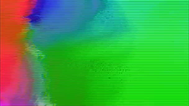 Abstraktní neonový kyberpunk elegantní třpytivé pozadí. — Stock video