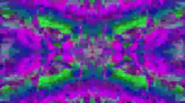 Soyut veri hatası neon-kurgu holografik arkaplan. 