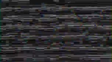 Tek renkli hata verisi geometrik nostaljik arkaplan ve rgb bölünme etkisi. 