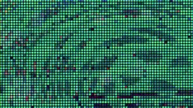 Gürültülü pikselli neon bilim kurgu psikedelik holografik arka plan dönüştürülüyor. 