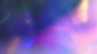 Çok renkli bokeh siber punk zarif ışıldayan arka plan. 