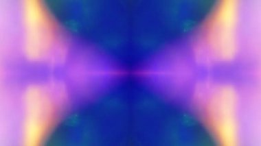 Çok renkli bokeh fütüristik psikedelik ışıldayan arka plan. 