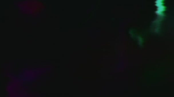 Dijital saykodelik neon siberpunk holografik arkaplan. — Stok video