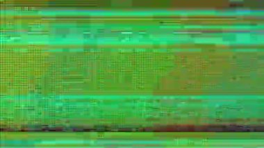 Soyut veri hatası dinamik bilim kurgu gürültülü arkaplan. 