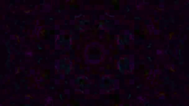 Casual Neon Sci-Fi trendig holografisk bakgrund. — Stockvideo
