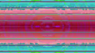 Soyut süslemeli buhar dalgası rüya gibi ışıltılı arka plan. Vhs kaset karışımı. 