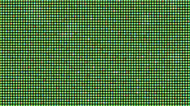 カジュアル幾何学的なサイバーパンクエレガントな虹色の背景. — ストック動画