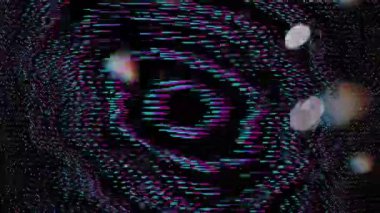 Farklı renkli dinamik siber punk trend holografik arkaplan. 