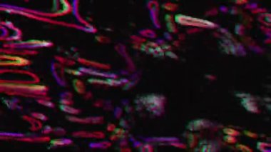 Dijital hata verisi geometrik nostaljik yanardöner arka plan. T