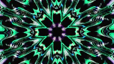 Çok renkli geometrik siber punk psikedelik holografik arkaplan. 