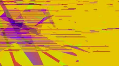 Soyut çizgi sanat siberpunk psikedelik ışıltılı arka plan. 