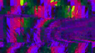 Hareket eden neon siberpunk zarif ışıldayan arka plan. Trend projeleri için geçişler.