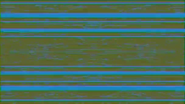 概要エラーデータ幾何学的サイバーパンク虹彩背景. — ストック動画