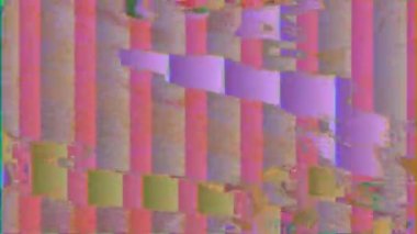 Abstract bad signal dynamic nostalgic iridescent background.