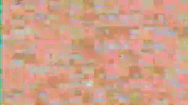 Soyut hata verileri nostaljik gürültülü arka planda parıldıyor.