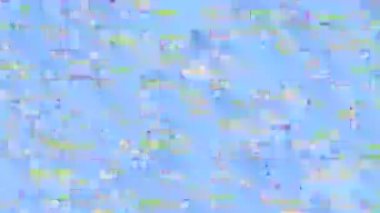 Kötü TV efekti, arıza, gürültü, görsel video efektleri, farklı elementler ve renkli şerit dokusu.