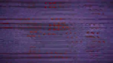 Kötü TV efekti, arıza, gürültü, görsel video efektleri, farklı elementler ve renkli şerit dokusu.