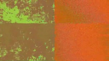 Kötü TV efekti, arıza, gürültü, görsel video efektleri, farklı elementler ve renkli şerit dokusu.